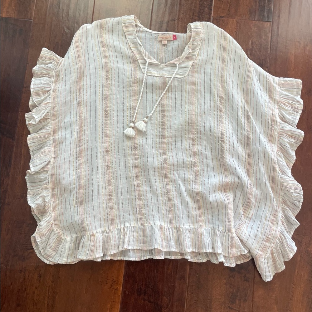 Girls Pink Chicken Swim Coverup Size 10/12